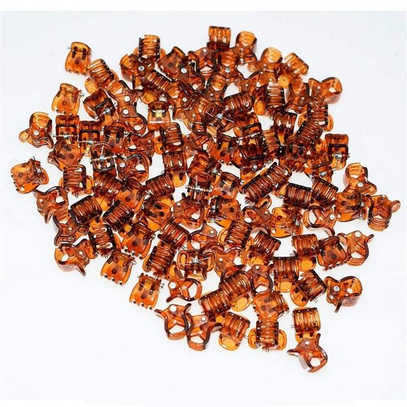 Accessories - 100pc/pack 1cm Hair Claws Clip for Women Girls Plastic Mini Hairpin Hair Clip Cl